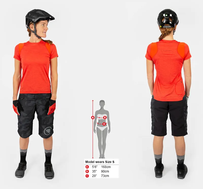 Endura Women's SingleTrack Short Sleeve MTB Jersey in Punch Pink-5